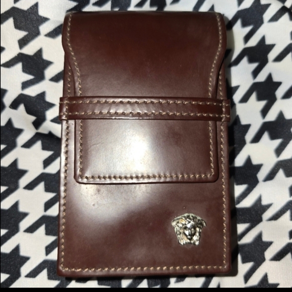 cigarette book holder Cool Cigarette Holder Handmade Leather Mens Black Floral Cigarette Hol –  iChainWallets